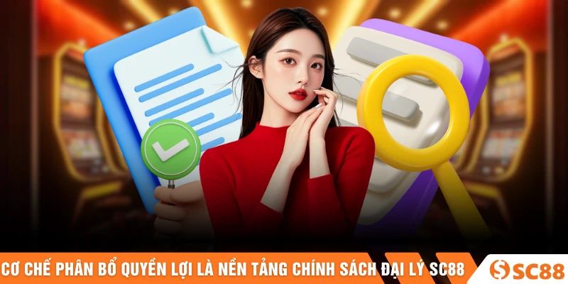 Cơ chế phân bổ quyền lợi là nền tảng chính sách đại lý SC88